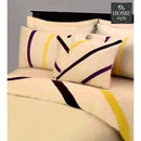 Luxury Embellish Patch Duvet Set 8 Pcs