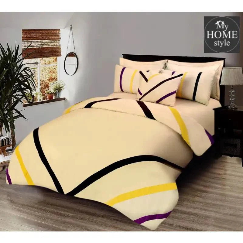 Luxury Embellish Patch Duvet Set 8 Pcs