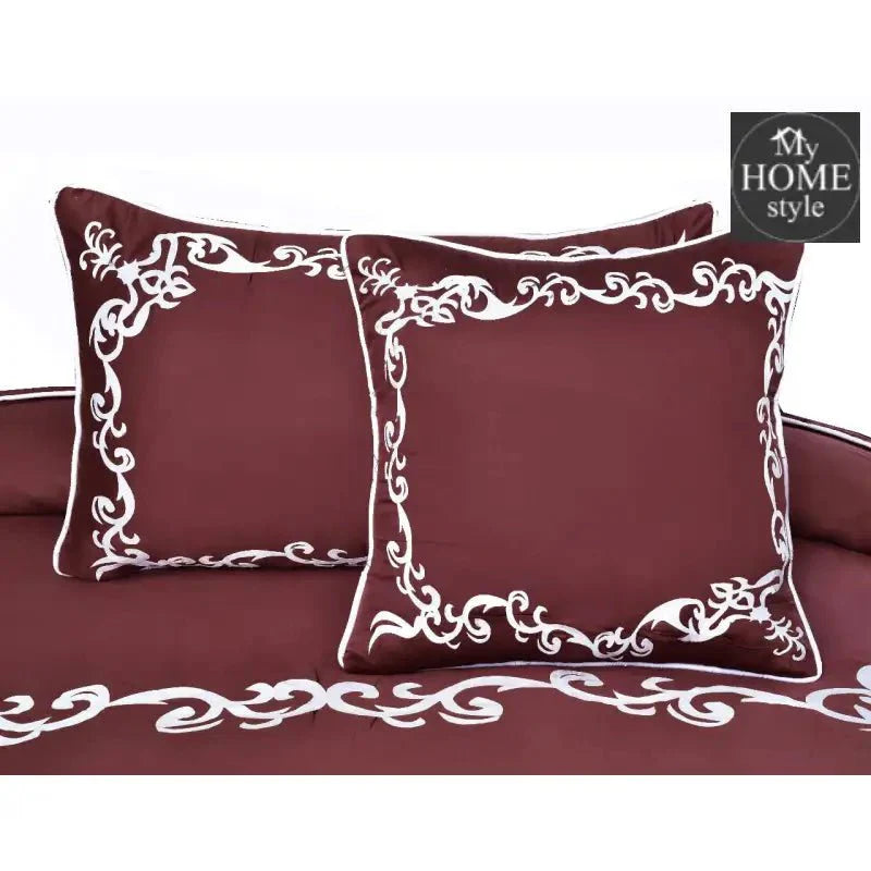 Luxury Embroidered Aplic Duvet Set 6 Pc's