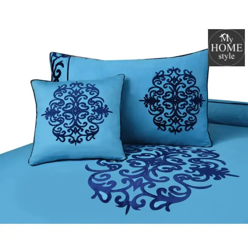 Luxury Embroidered Aplic Duvet Set 6 Pc's