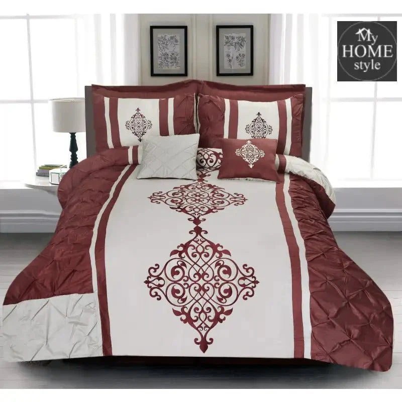 Luxury Embroidered Aplic Duvet Set 8 Pc's