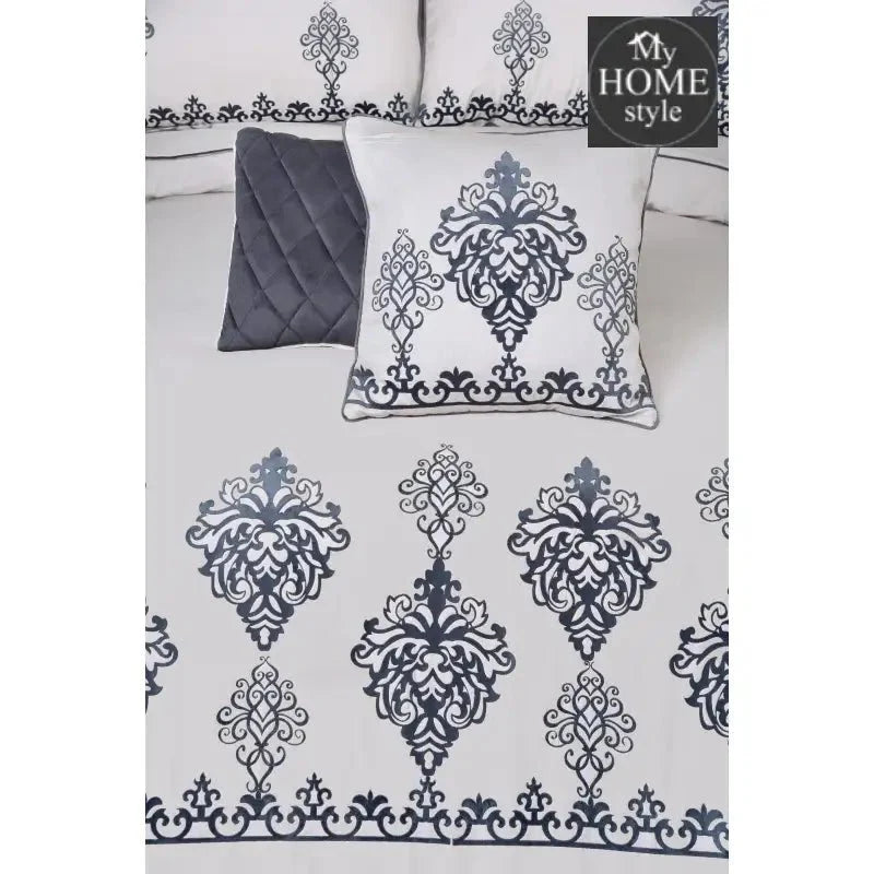 Luxury Embroidered Aplic Duvet Set 8 Pc's