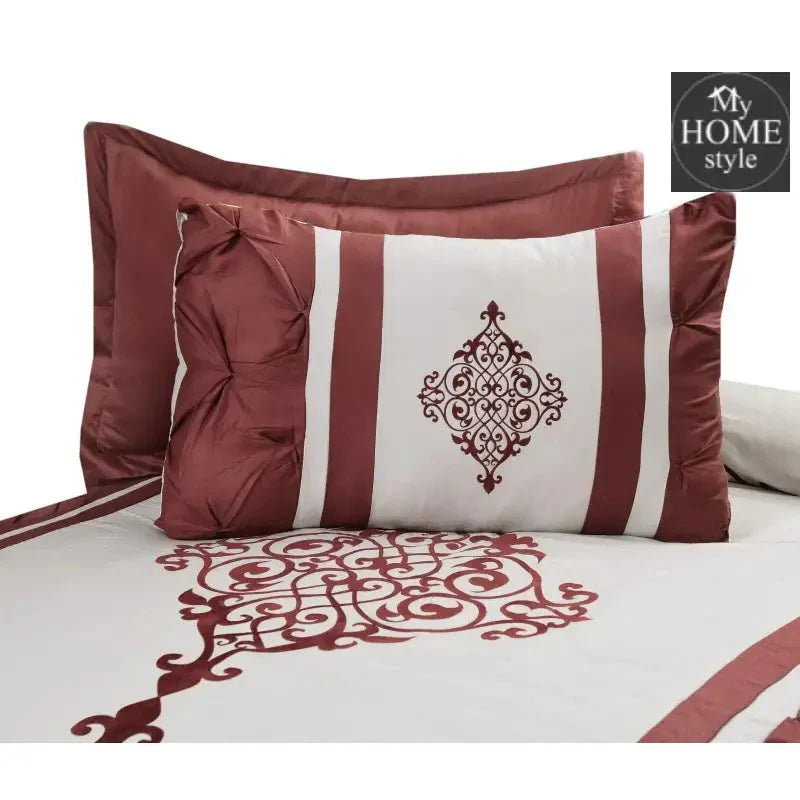 Luxury Embroidered Aplic Duvet Set 8 Pc's