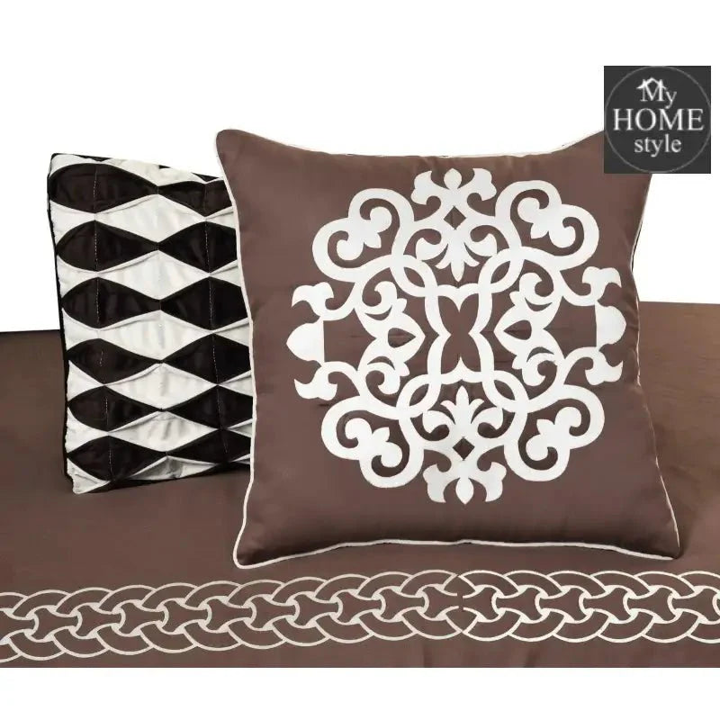 Luxury Embroidered Aplic Duvet Set 8 Pc's