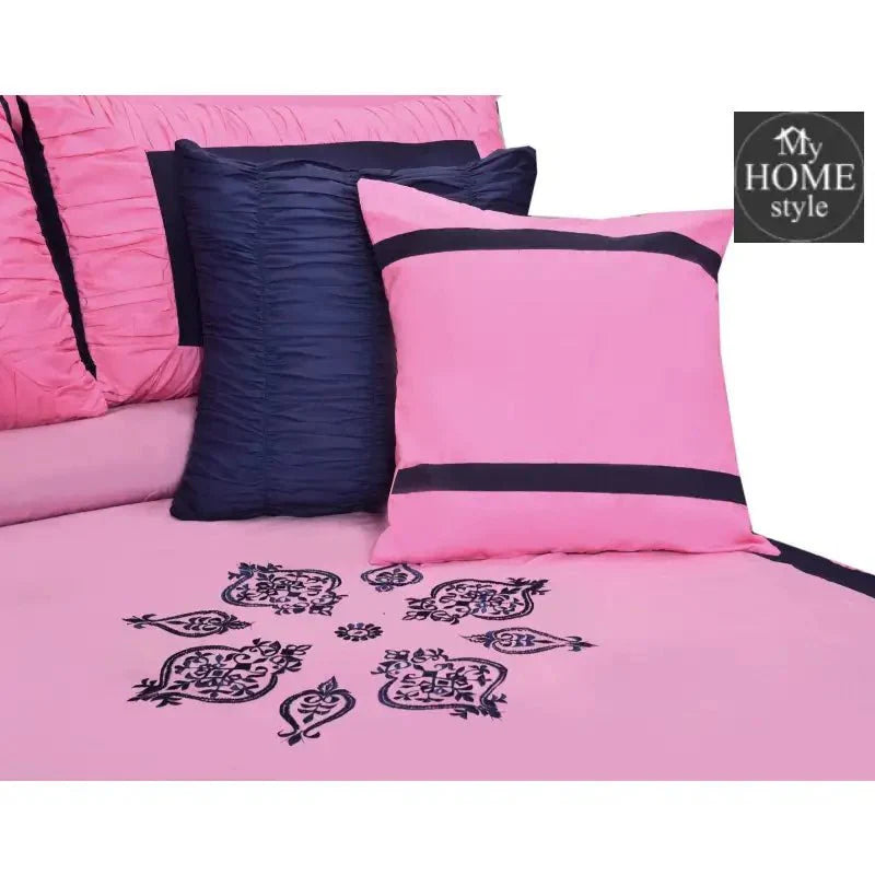 Luxury Embroidered Splended Ruflled Duvet Set 8 Pc's