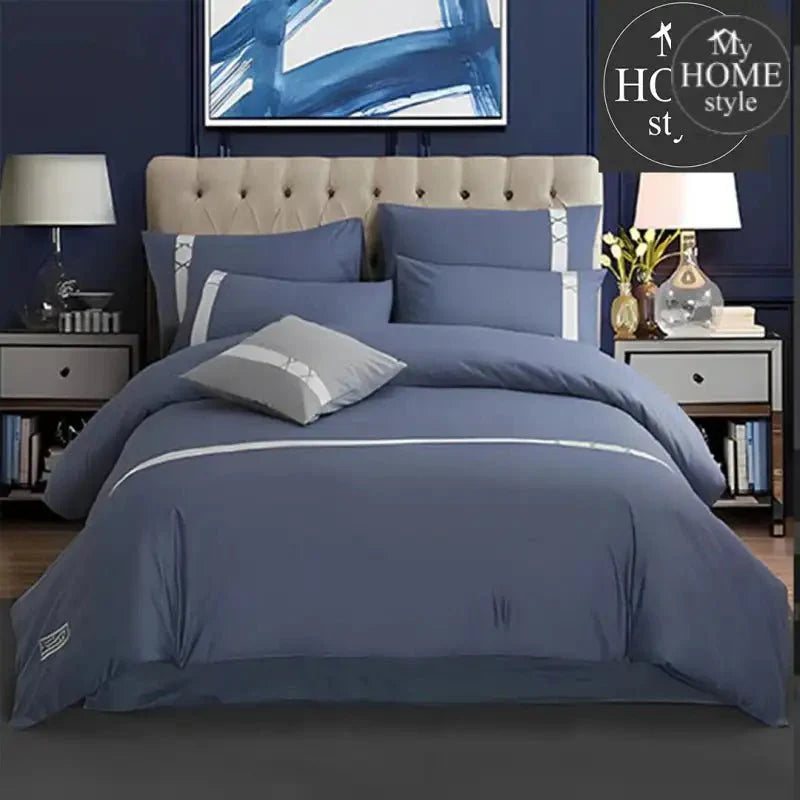 Luxury Horizontal Stripe Duvet Set