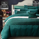 Luxury Pleated Embellished Bridal Set