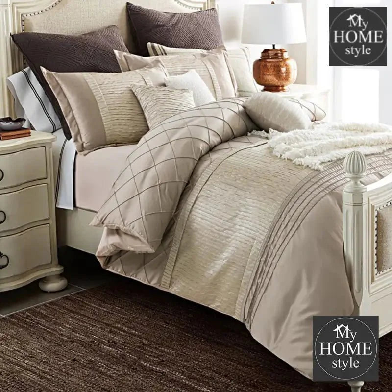 Luxury Pleated Embellished Bridal Set