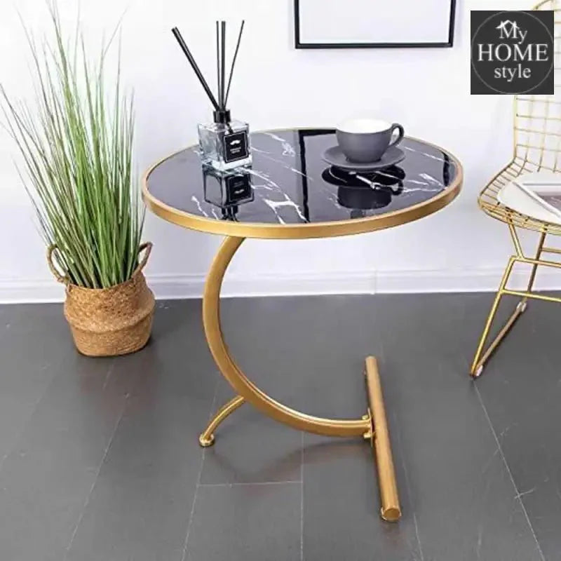 Luxury Round Side Steel Table -827