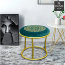 Luxury Round Stool With Steel Stand-572