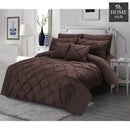 Luxury Pintuck & Pleated Duvet Set Moucha