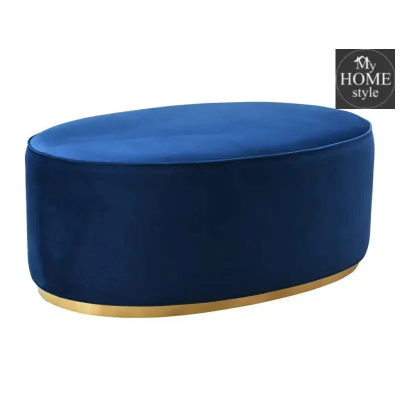 Luxury Scarlett Oval Ottoman Stool-1225