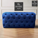 Luxury Soft Modren Long Tufted Ottoman
