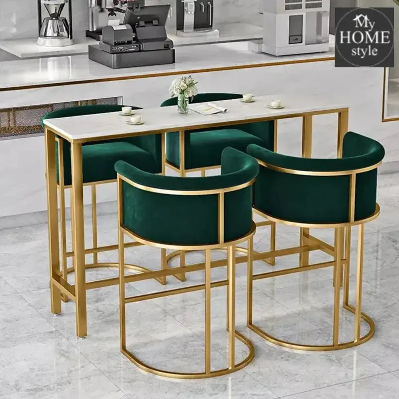 Luxury Space Saver Dining Table & Chairs 5 Pcs - 1169