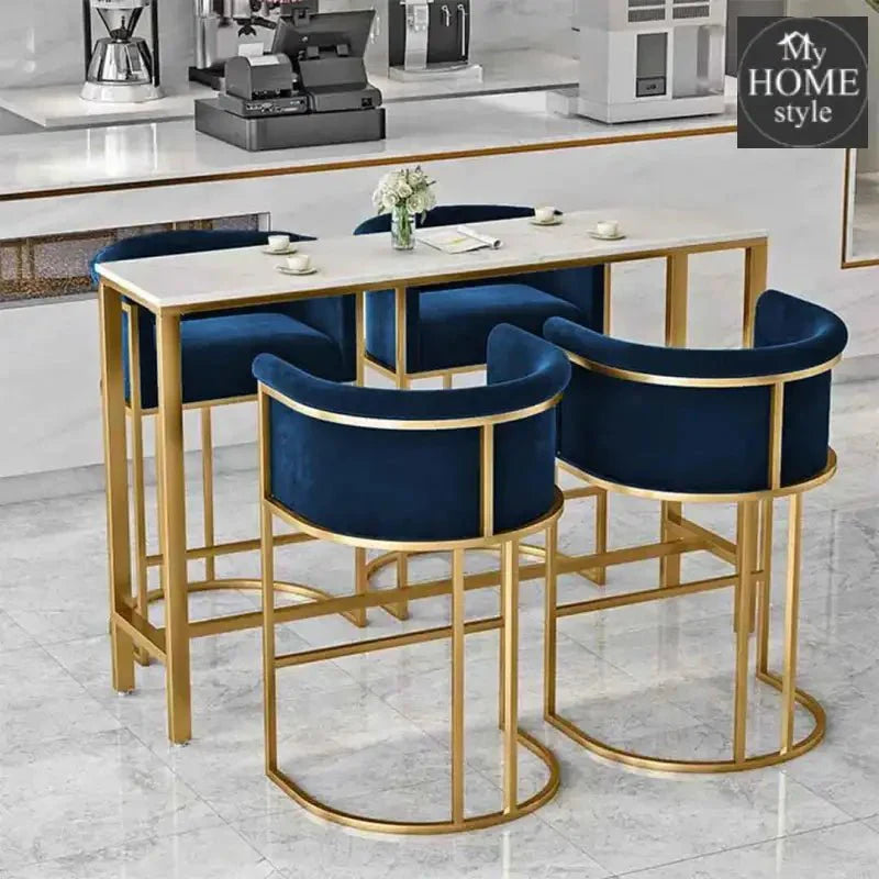 Luxury Space Saver Dining Table & Chairs 5 Pcs - 1169