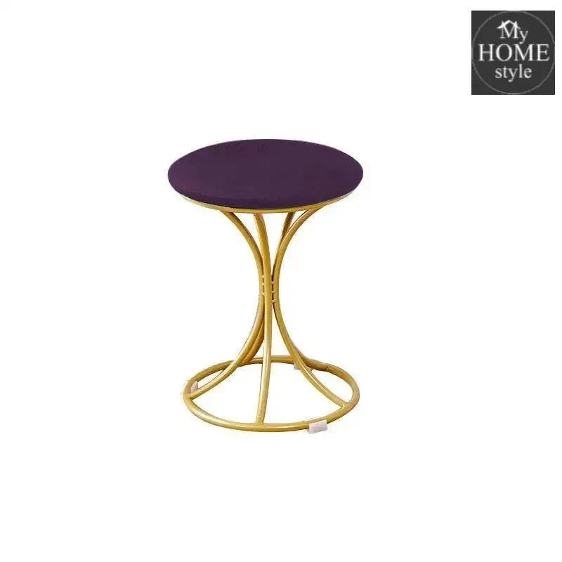 Luxury Stool With Steel Legs Large-609