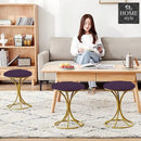 Luxury Stool With Steel Legs Large-609