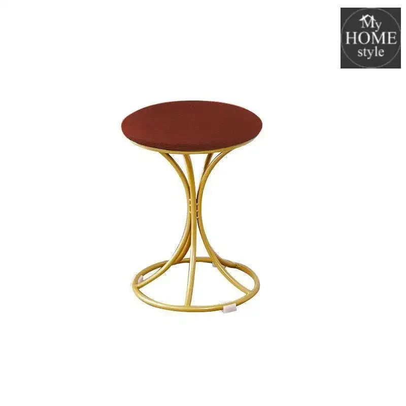 Luxury Stool With Steel Legs Large-610