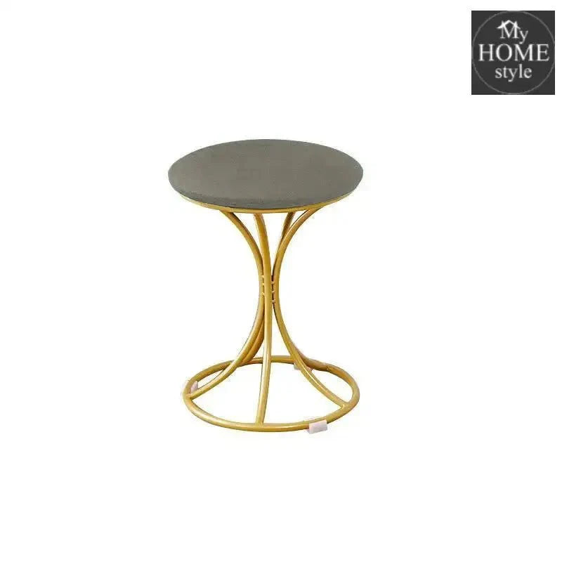 Luxury Stool With Steel Legs Large-611