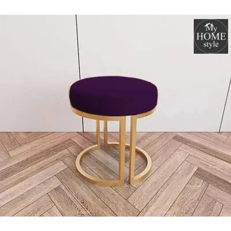 Luxury Stool With Steel Stand-629