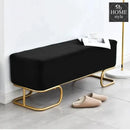 Luxury Wooden stool 3 Seater With Steel Stand -331