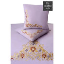 Mariana Centered Embroidered Motif Duvet Cover Set Light Purple