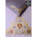 Mariana Centered Embroidered Motif Duvet Cover Set Light Purple