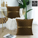 MODERN SEQUENCE VELVET CUSHIONS