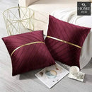 MODERN SEQUENCE VELVET CUSHIONS