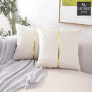 MODERN SEQUENCE VELVET CUSHIONS