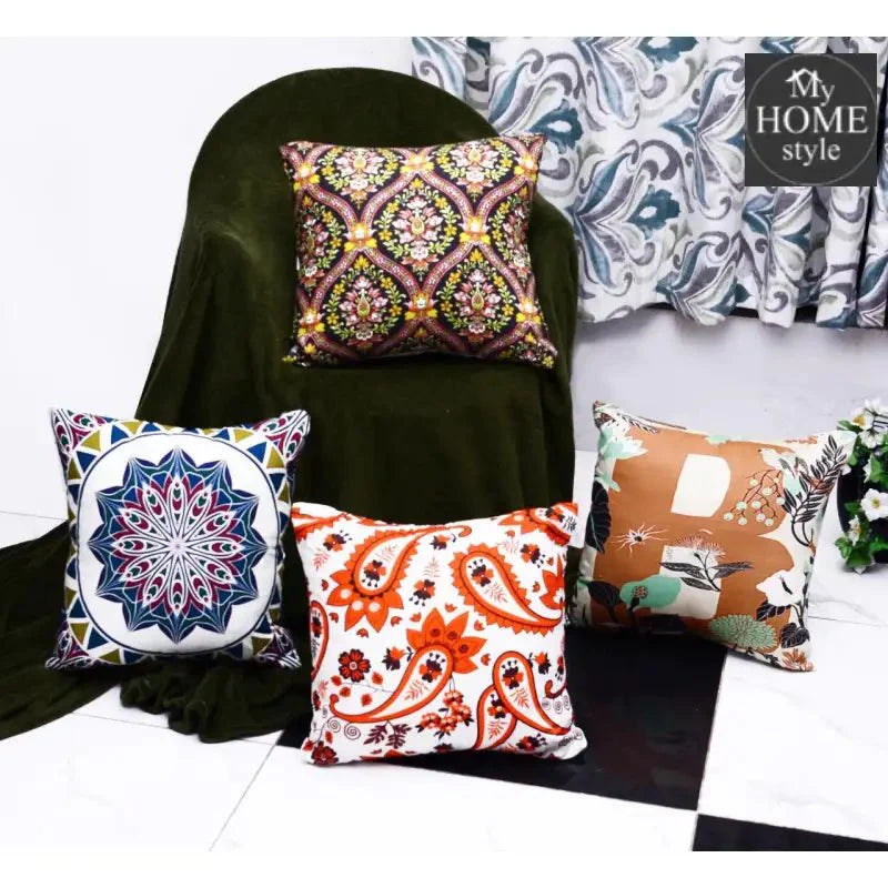 Pack of 4 Duck Digital Printed Cushion covers