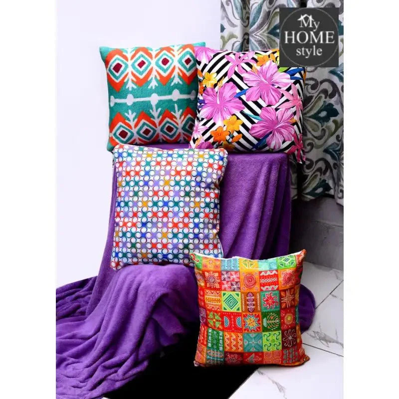 Pack of 4 Duck Digital Printed Cushion covers