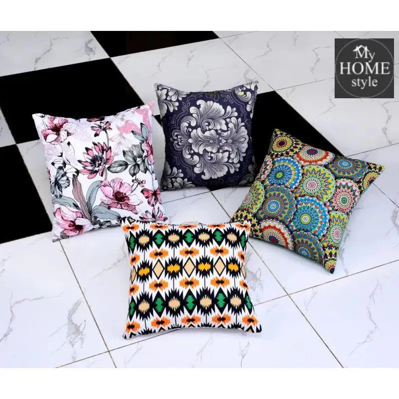 Pack of 4 Duck Digital Printed Cushion covers