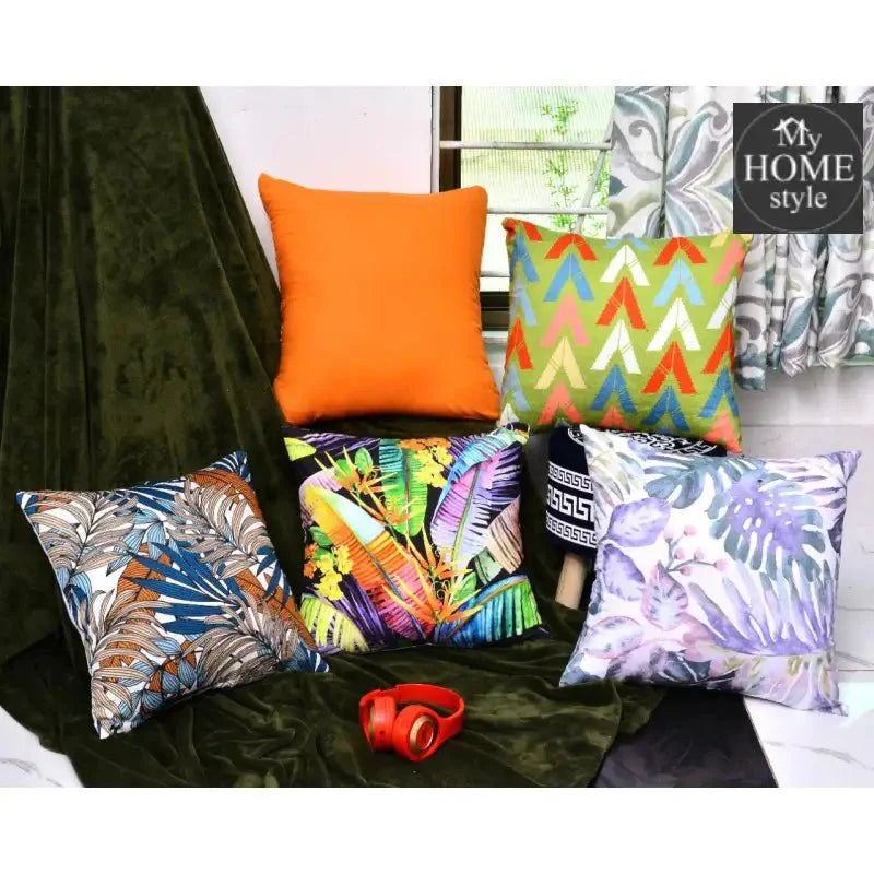 Pack of 5 Duck Digital Printed Cushion covers