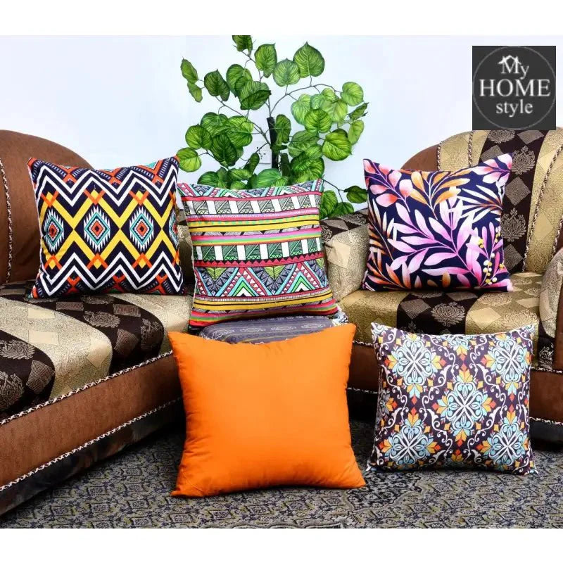 Pack of 5 Duck Digital Printed Cushion covers