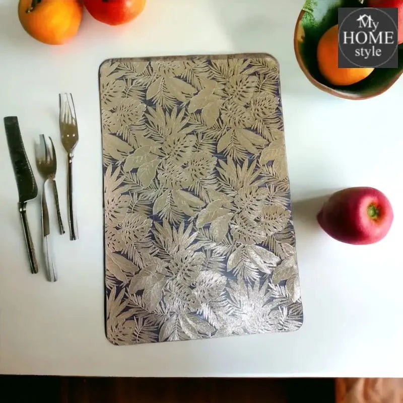 Pack Of 6 Heat Resistant Placemat PVC Table Mat for Kitchen 07