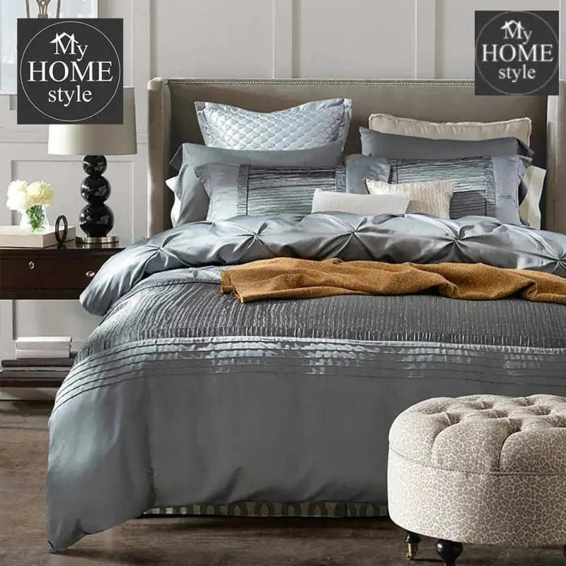 Pintuck Luxury Bridal Set with Pleated bottom