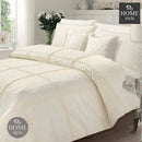 Pleated Duvet Set in Cream Color
