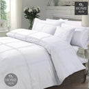 Pleated Duvet Set in White Color