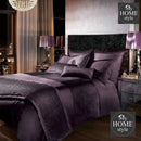 Plum Luxury Bridal set 13 Piece with Bed Runner