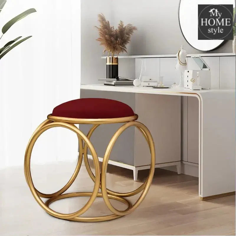 Round stool 1 Seater With Steel Stand -361