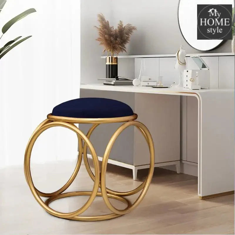 Round stool 1 Seater With Steel Stand -363