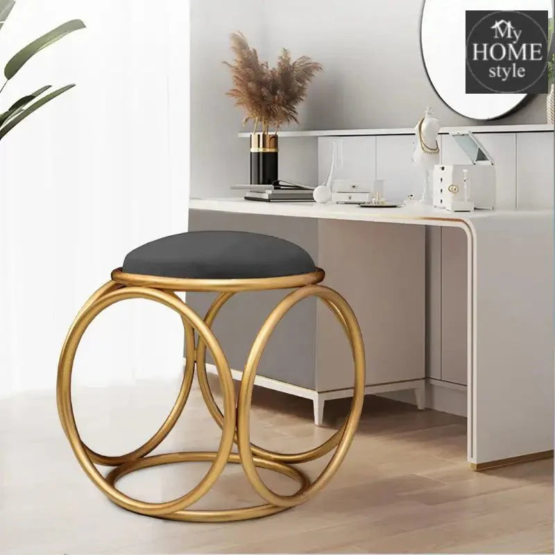 Round stool 1 Seater With Steel Stand -365