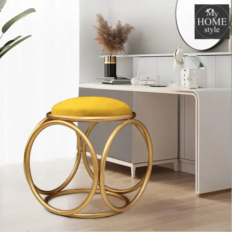 Round stool 1 Seater With Steel Stand -366
