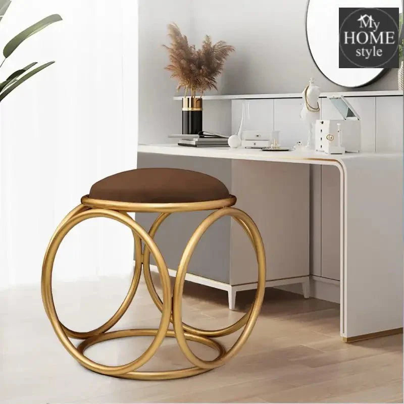 Round stool 1 Seater With Steel Stand -367