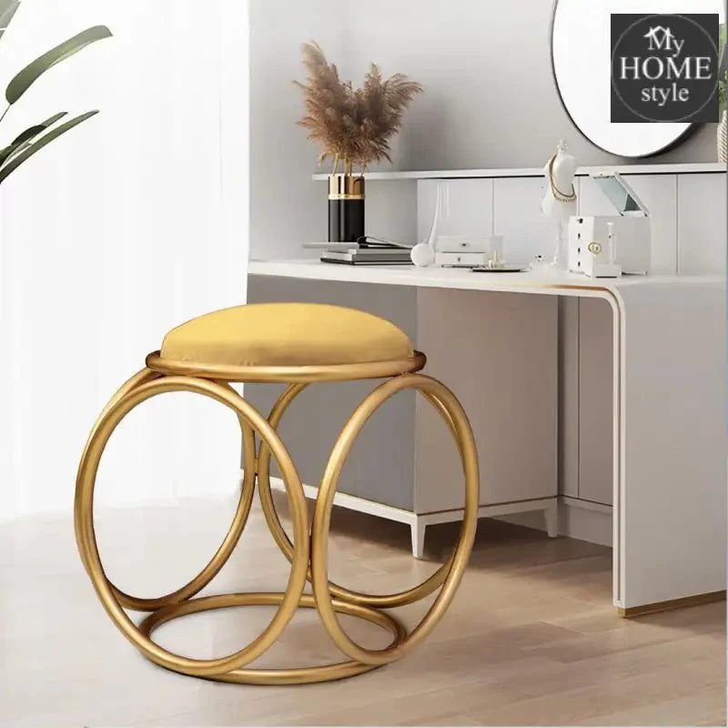 Round stool 1 Seater With Steel Stand -368