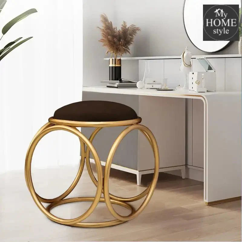 Round stool 1 Seater With Steel Stand -370