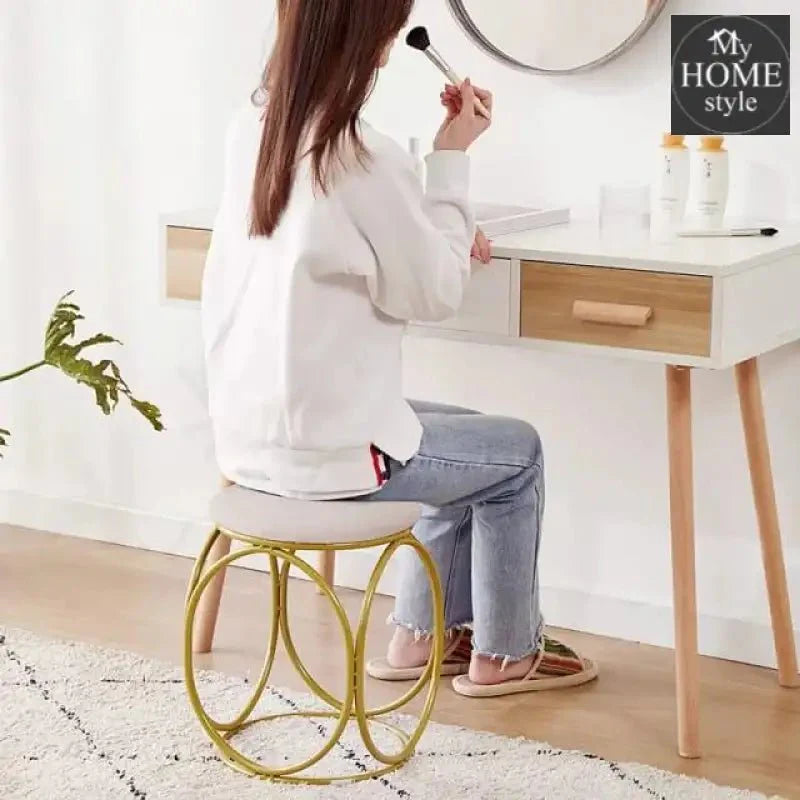 Round stool 1 Seater With Steel Stand -489