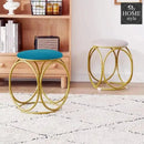 Round stool 1 Seater With Steel Stand -489