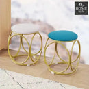 Round stool 1 Seater With Steel Stand -489